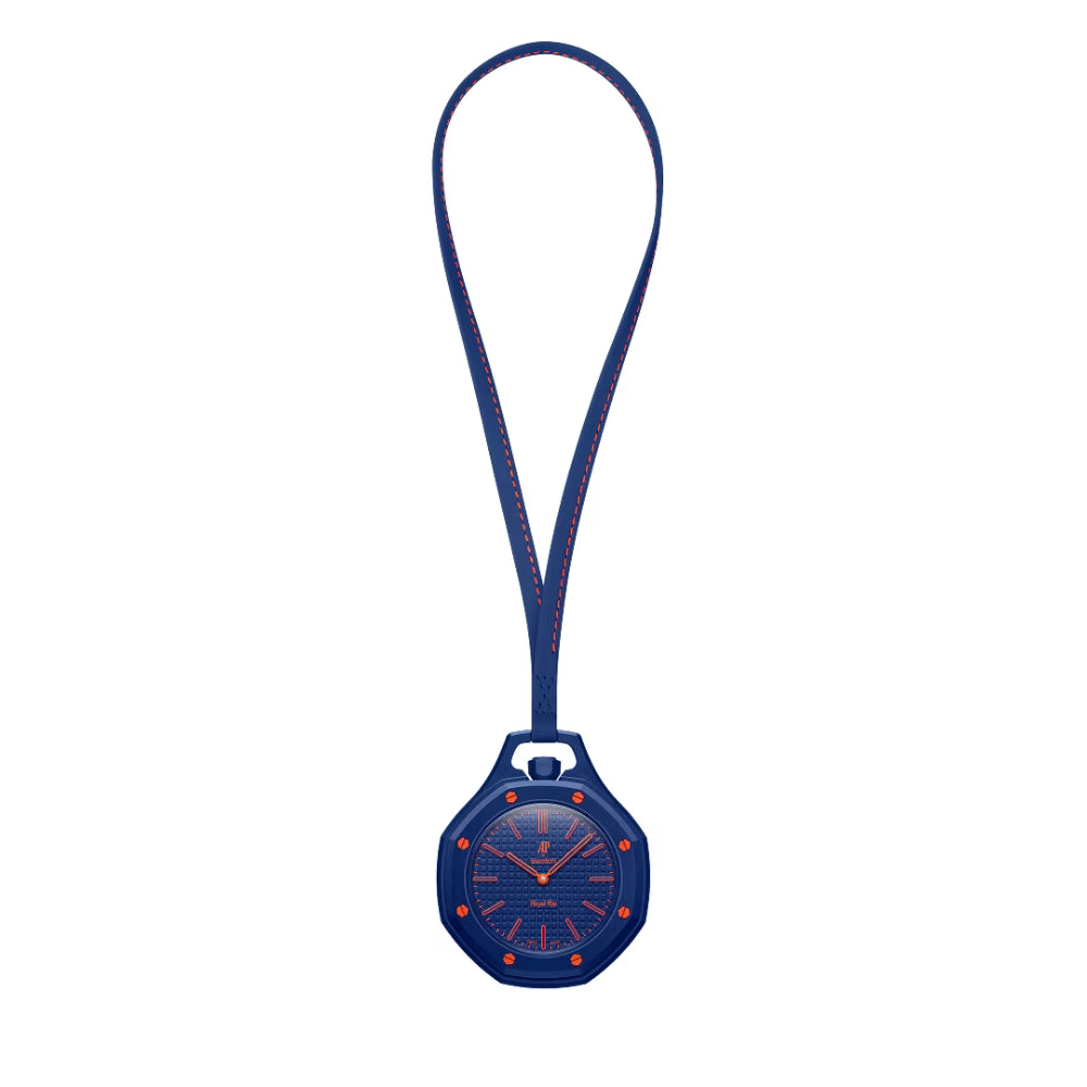 WindWatch - Montre à Remontage Manuel avec Boîtier en Céramique et Bracelet en Cuir