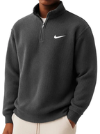 Léo | Pull en maille avec col zippé | 1 acheté = 2 offerts