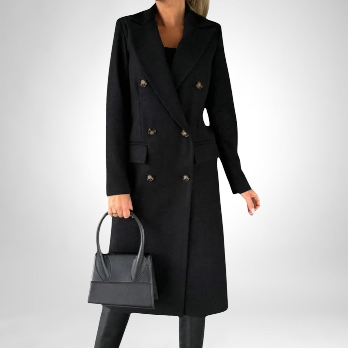 Marlène | Manteau Réversible Élégant