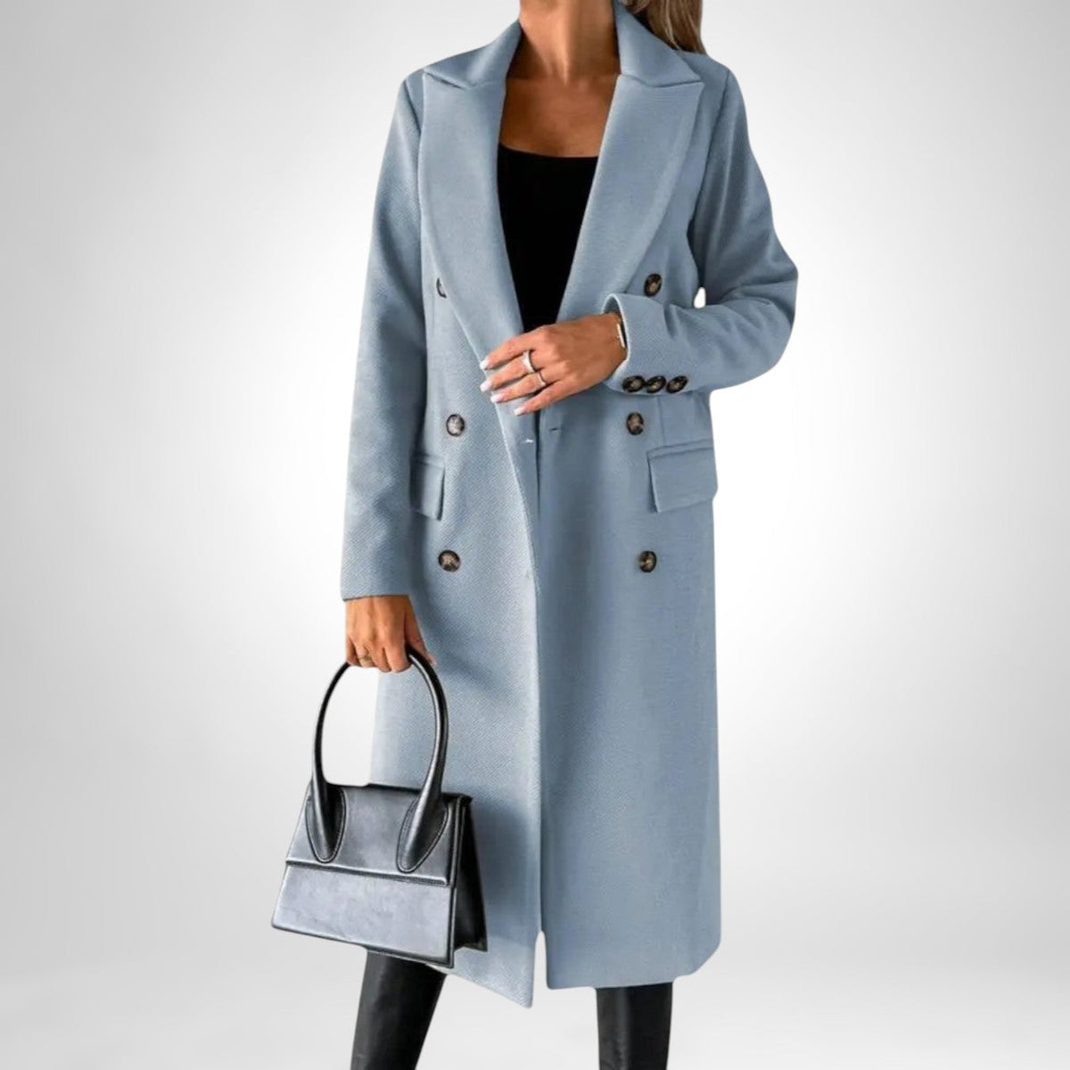 Marlène | Manteau Réversible Élégant