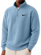 Léo | Pull en maille avec col zippé | 1 acheté = 2 offerts