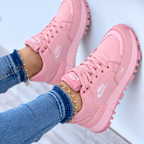Emilia - Baskets confortables à lacets avec bout rond | 1 acheté, 2 offerts
