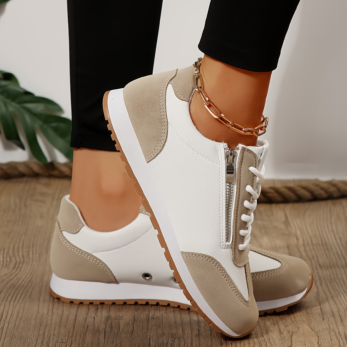 Manon | Chaussures confort à zip et semelle Stability+