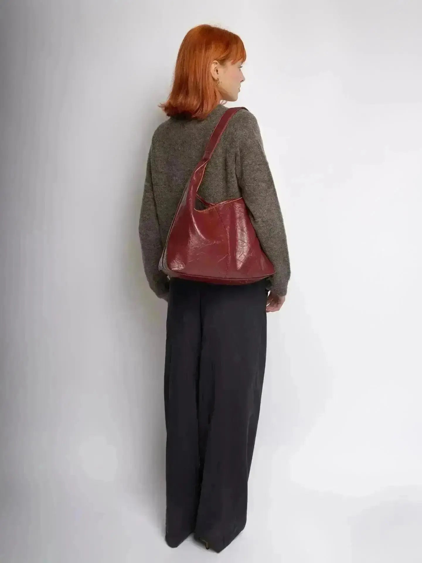 Camille | Sac cabas en cuir effet vieilli