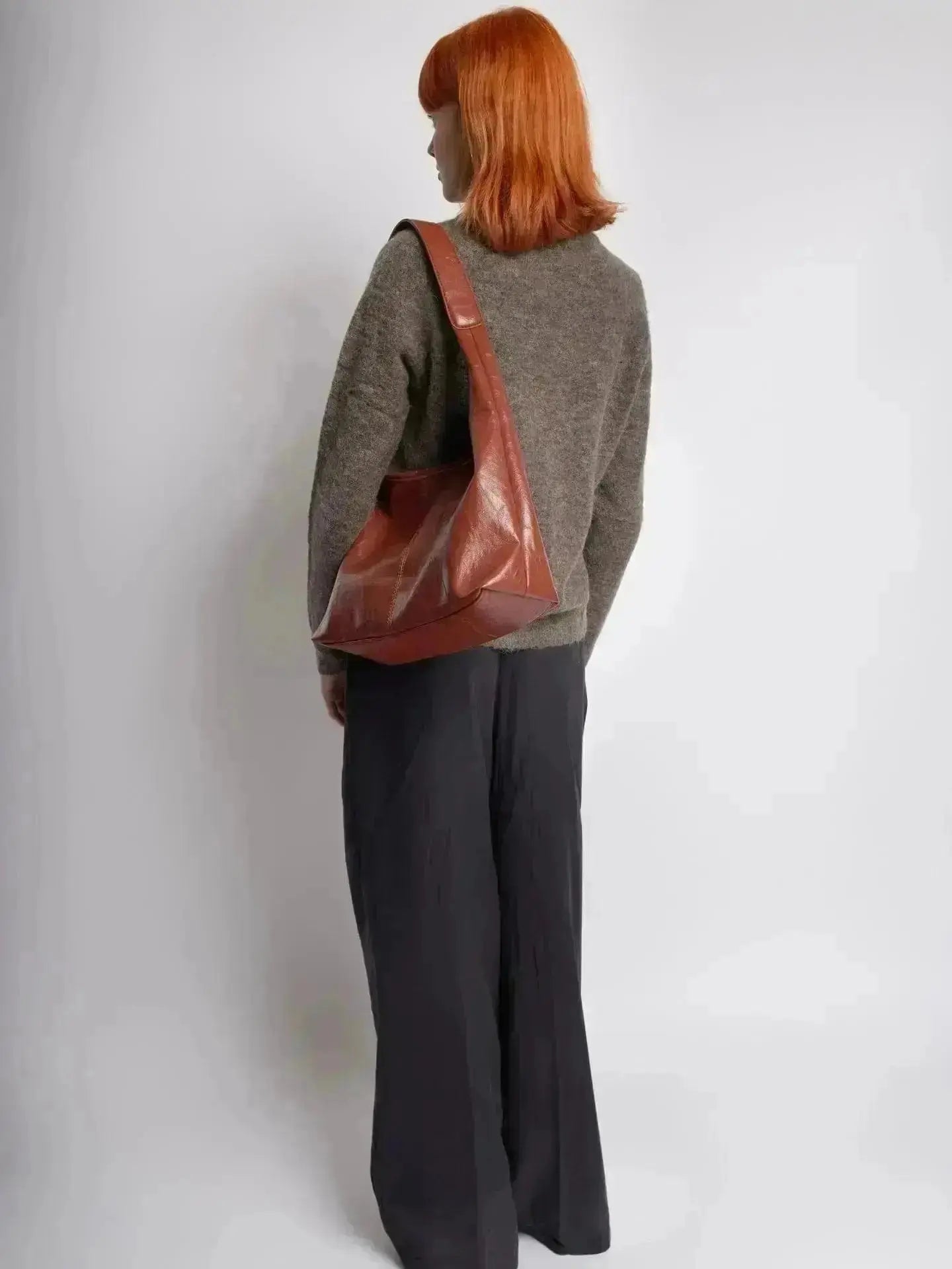 Camille | Sac cabas en cuir effet vieilli