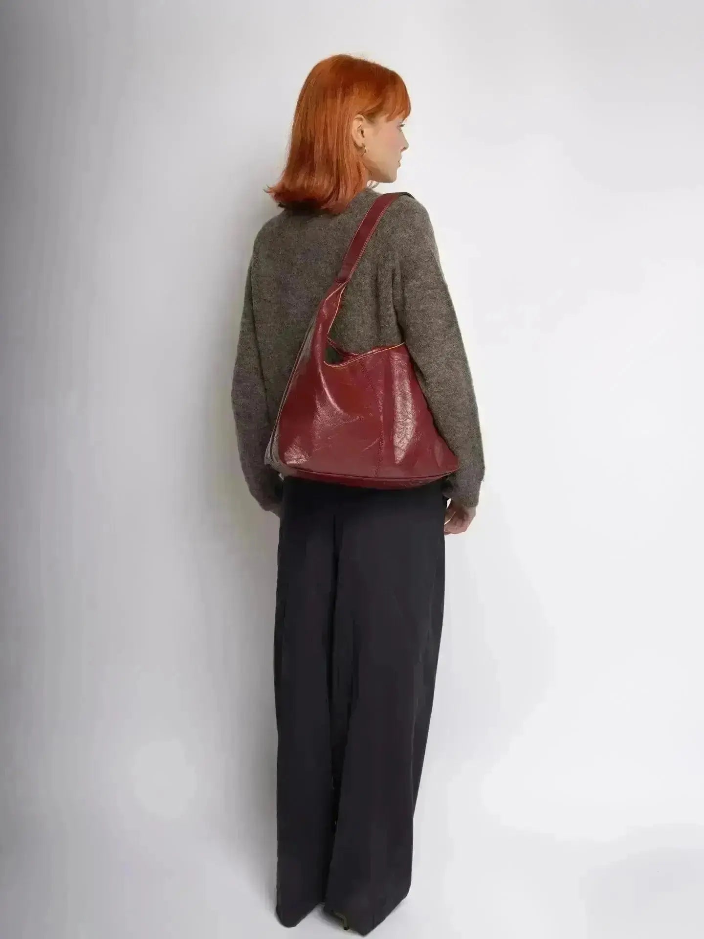 Camille | Sac cabas en cuir effet vieilli