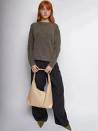 Camille | Sac cabas en cuir effet vieilli