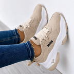Puma – Baskets pour femmes avec semelle chunky et fermeture à lacets | 1 achetée = 2 offerts