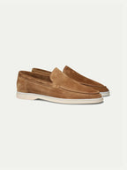 Mocassins de yacht de luxe en daim pour homme | 1 acheté, 2 offerts
