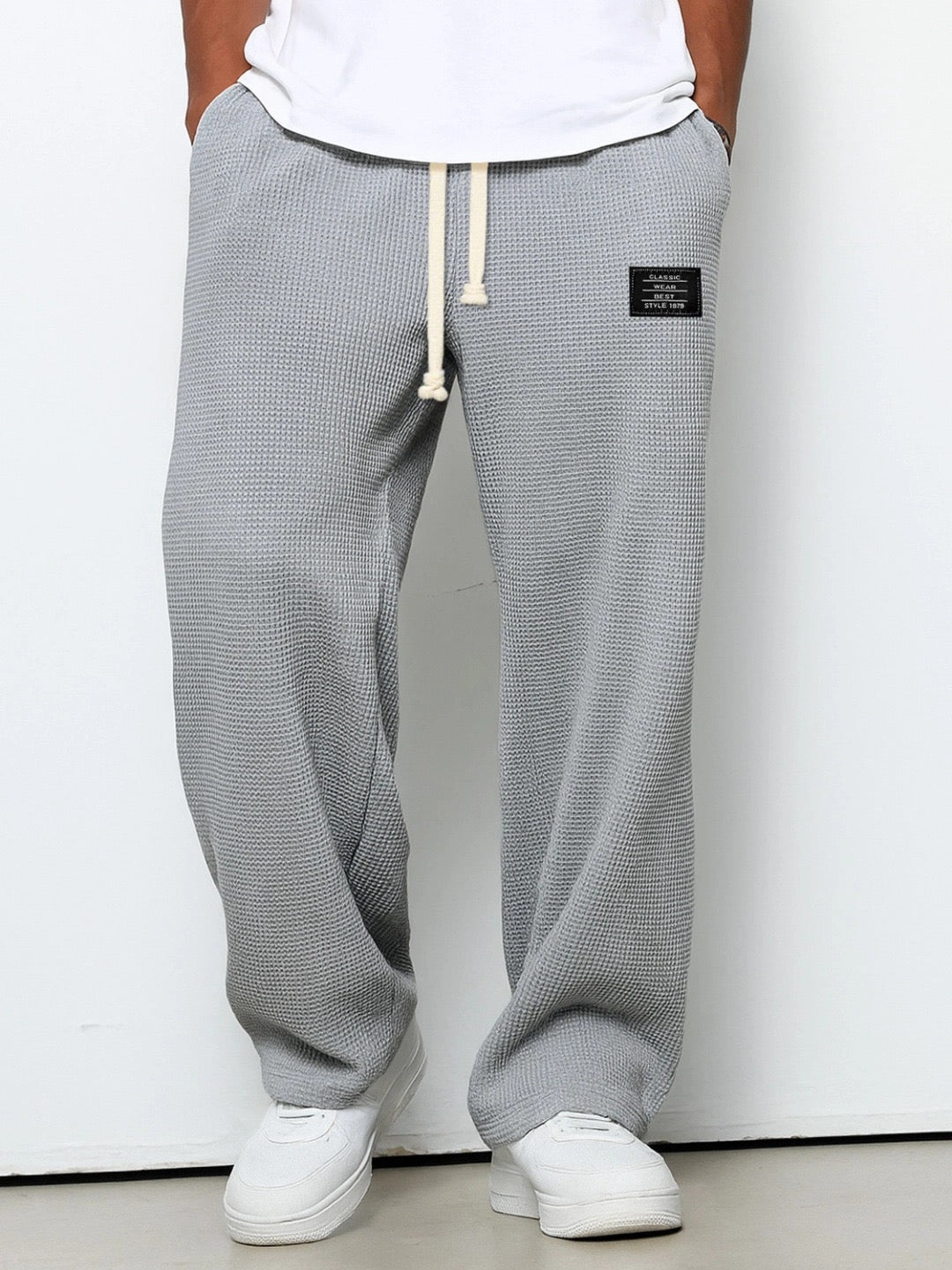 Samuel | Pantalon Large à Taille Ajustable
