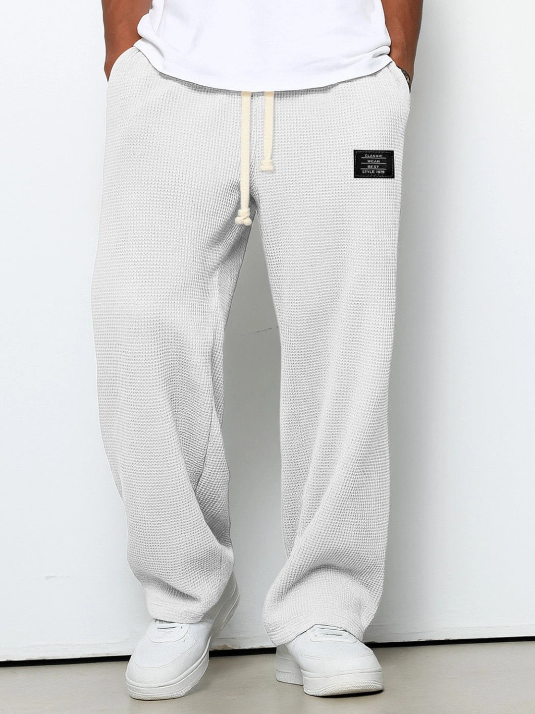 Samuel | Pantalon Large à Taille Ajustable