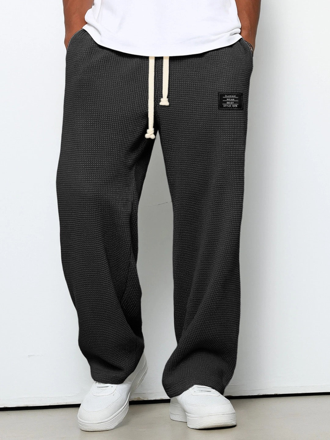 Samuel | Pantalon Large à Taille Ajustable