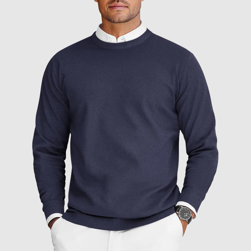 Hugh™ | Élégance Discrète Pull