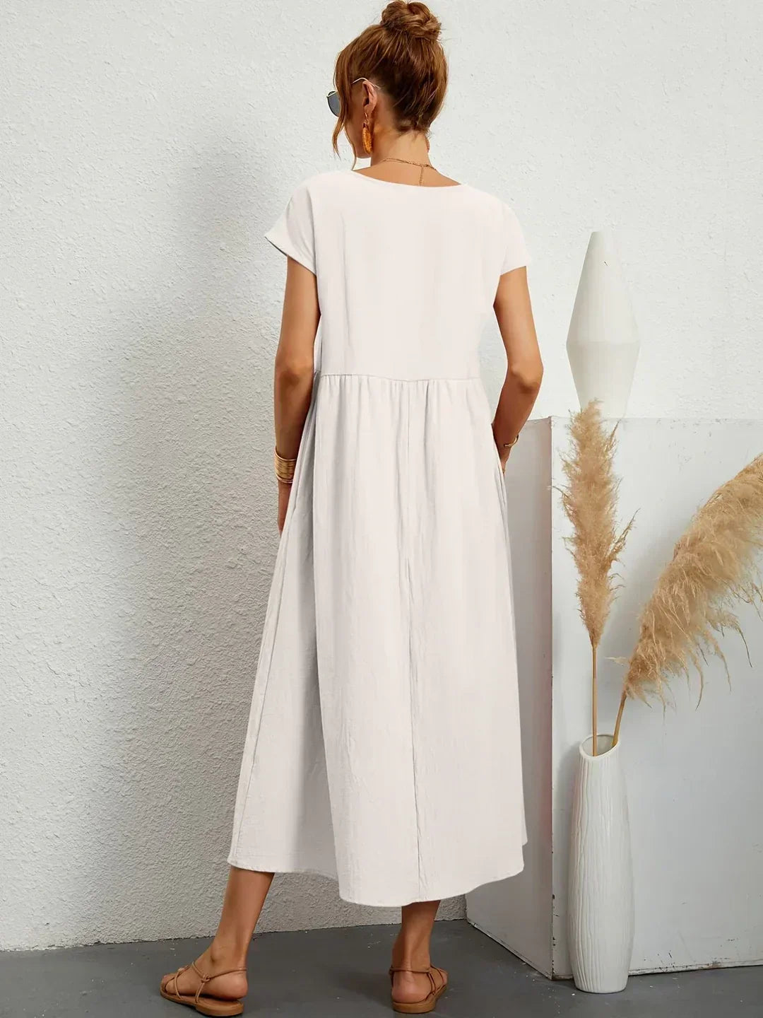 Élise | Robe Légère en Coton avec Poches