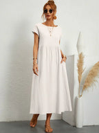 Élise | Robe Légère en Coton avec Poches