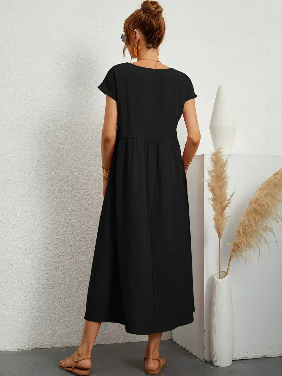 Élise | Robe Légère en Coton avec Poches