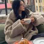 Jade | Veste Teddy Fleece