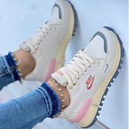 Emilia - Baskets confortables à lacets avec bout rond | 1 acheté + 1 offert
