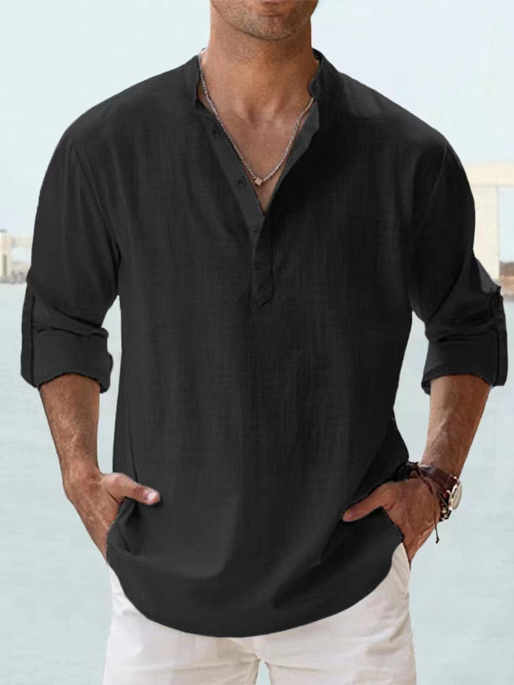 Julien | Chemise en lin respirante