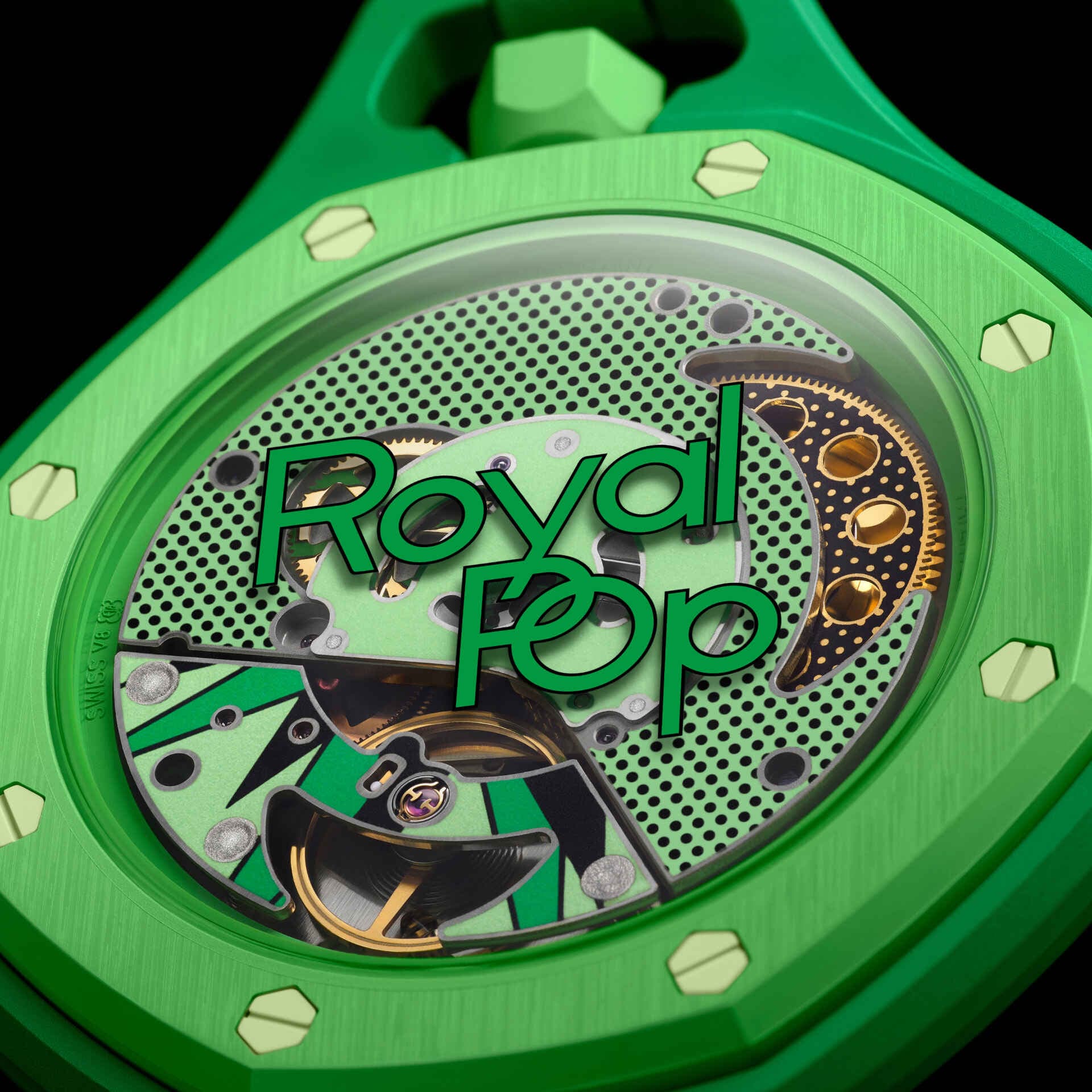 WindWatch - Montre à Remontage Manuel avec Boîtier en Céramique et Bracelet en Cuir