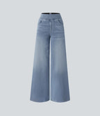 Evie | Pantalon Élastique Taille Haute